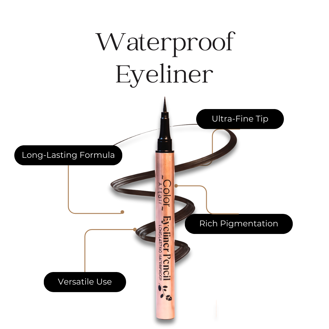 Glamorous Matte Precision Eyeliner | Waterproof, Smudge-Proof & Long-Lasting Eye Liner