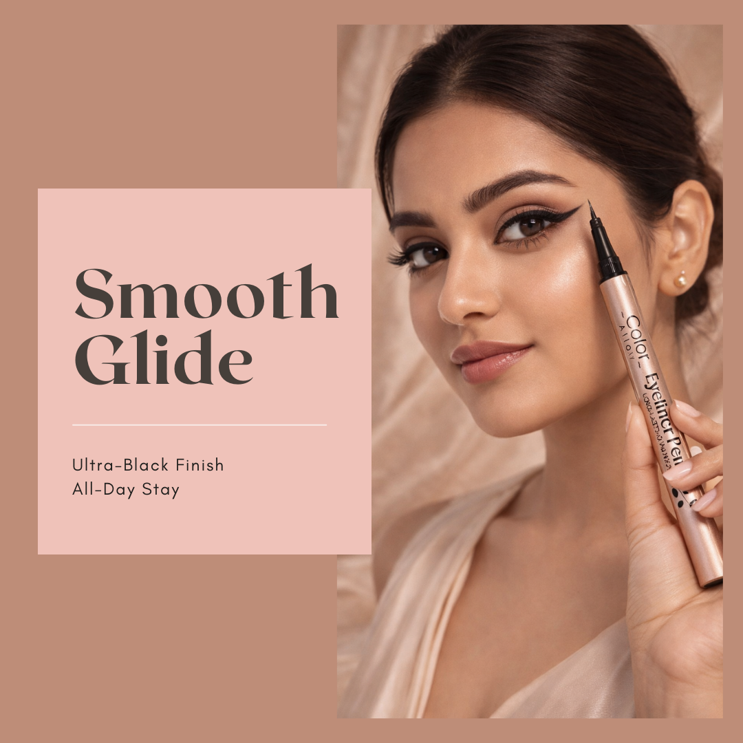 Glamorous Matte Precision Eyeliner | Waterproof, Smudge-Proof & Long-Lasting Eye Liner