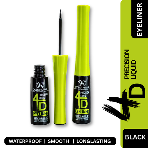 Color Affair 4D Precision Liquid Eyeliner | Waterproof • Smooth • Long-Lasting | 10ml