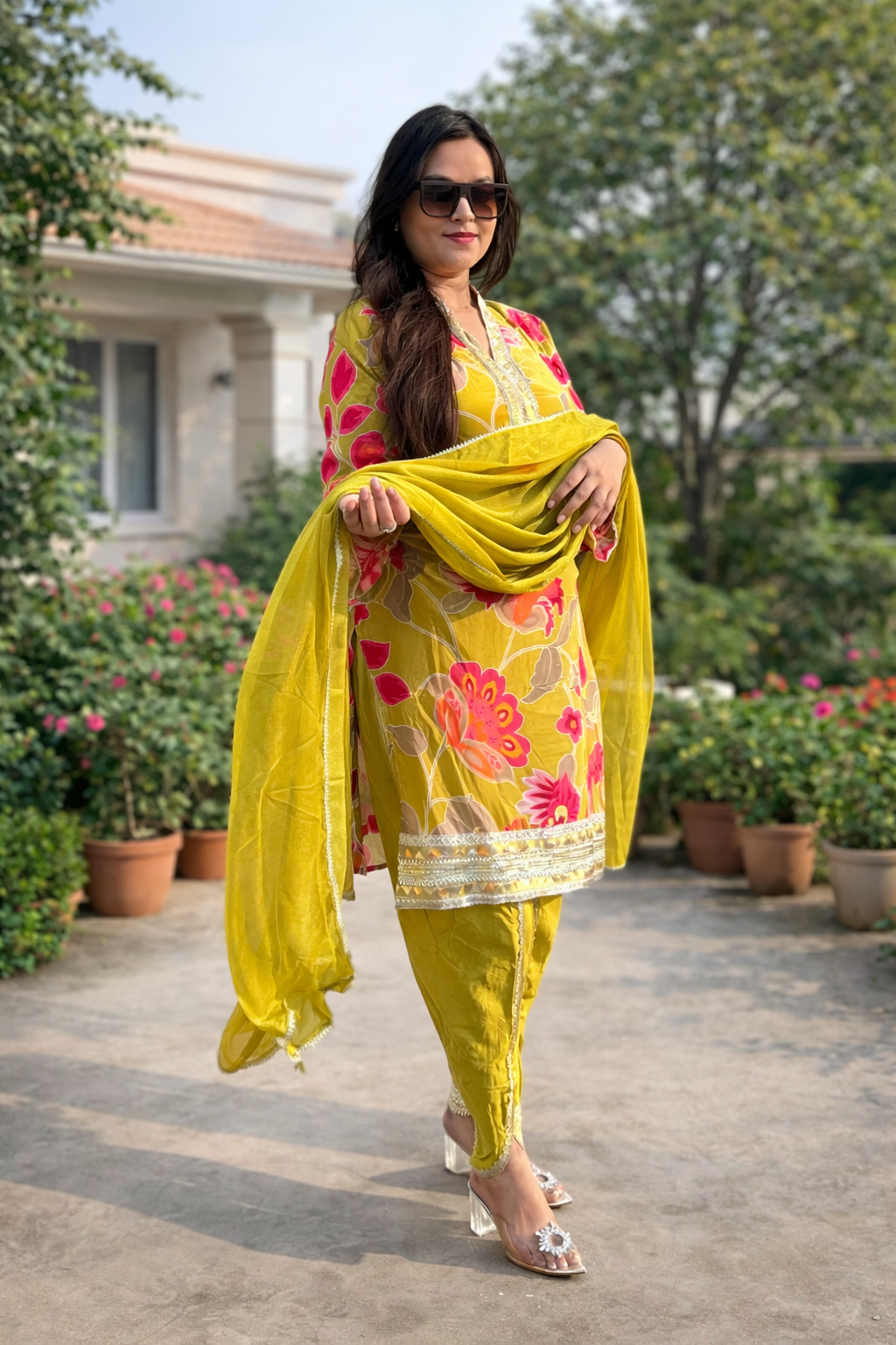 Royal Green Ruvi Kurta Set for Women | Wedding & Festive Wear