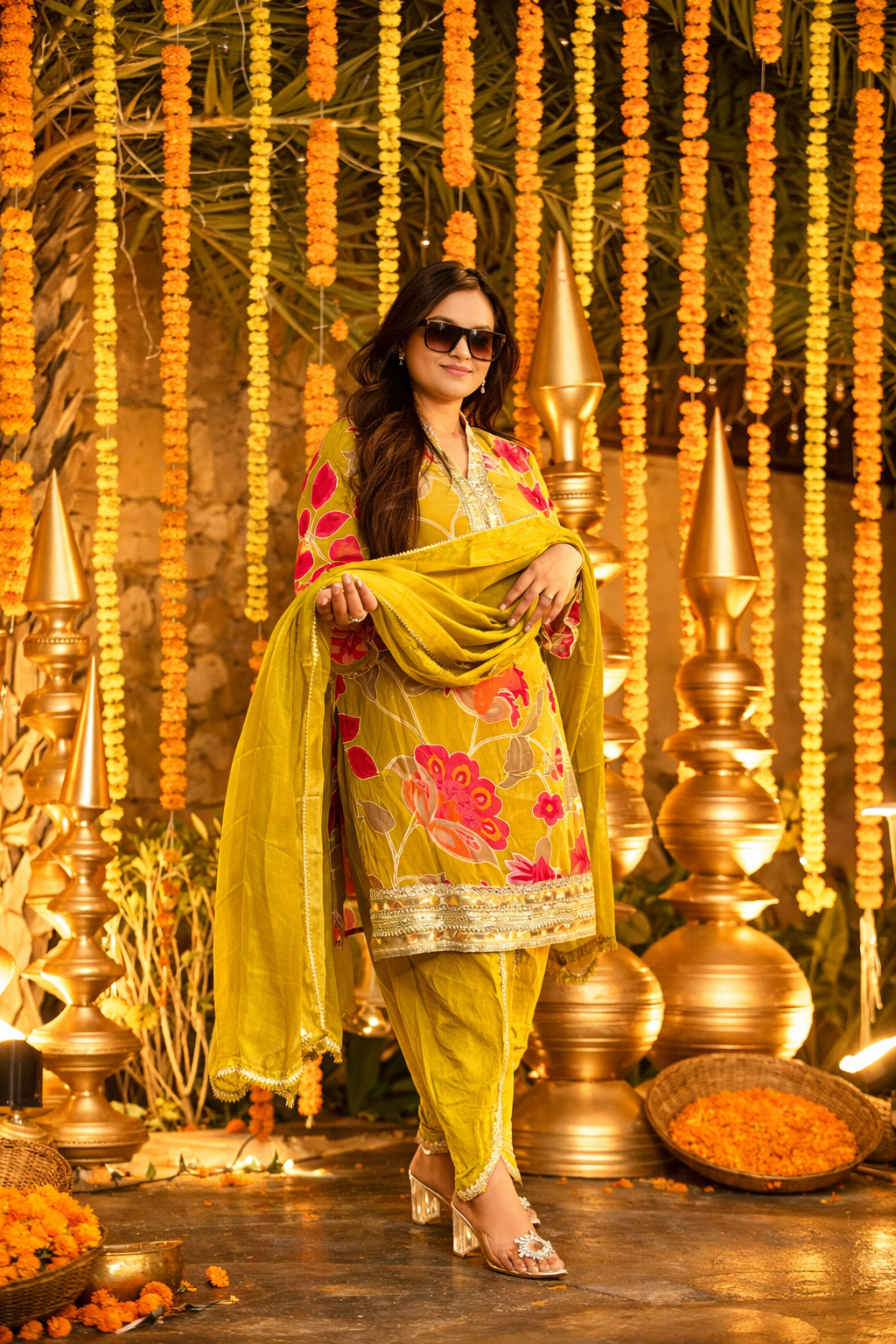 Royal Green Ruvi Kurta Set for Women | Wedding & Festive Wear